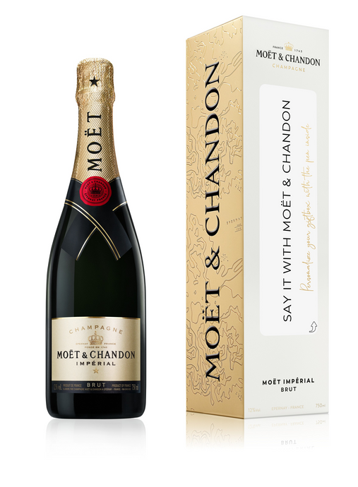 [SPRING OFFER] MOET & CHANDON IMPERIAL SPECIALLY YOURS with PEN - 750ML